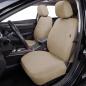 Preview: Komplettes Autositzbezug-Set, Universal (Niedrige Rückenlehne – Polyester, Beige)