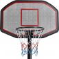 Preview: Basketballständer mit Rollen, höhenverstellbar (275–363 cm), mit Wasser/Sand befüllbar, für drinnen und draußen
