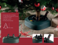 Preview: Weihnachtsbaumständer Christbaumständer mit Wassertank Baumhöhe bis 2,20m