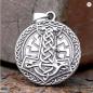 Preview: Neuer Edelstahl-Wikinger-Anhänger mit Thorshammer und keltischem Knoten, Runenanhänger für Herren, Vintage-Schmuck