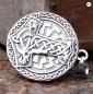 Preview: Neuer Edelstahl-Wikinger-Anhänger mit Thorshammer und keltischem Knoten, Runenanhänger für Herren, Vintage-Schmuck