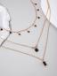 Preview: 2-teiliges minimalistisches mehrlagiges Halsketten-Set