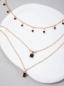 Preview: 2-teiliges minimalistisches mehrlagiges Halsketten-Set