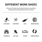 Preview: Sicherheitsschuhe Stahlkappe S3 Arbeitsschuhe Sneaker Sportliche 42