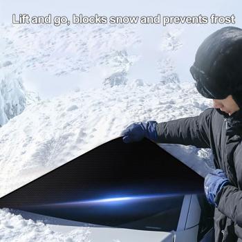 Windschutzscheibenabdeckung, Sonnenschutz für die Windschutzscheibe, Winter-Windschutzscheibenabdeckung, Magnetische Windschutzscheibenabdeckung gegen Strahlung, Sonne und Staub