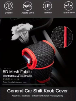 Universelle Schutzhülle für Schaltknäufe – für rutschfesten Halt im Fahrzeuginnenraum