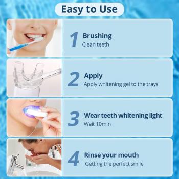 Preview: Zahnaufhellungsgel Nachfüllpackung (10 Stück) – Professionelles Aufhellungsgel mit beruhigender Formel für schnelle und schmerzfreie Zahnaufhellung – sanft und sicher für empfindliche Zähne
