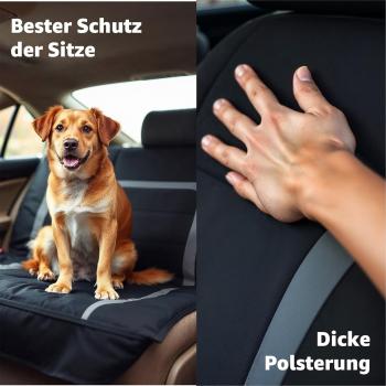 4er-Set Sitzbezüge – Universell passend für alle Automodelle – Schutzbezüge für Vorder- und Rücksitze – Kompatibel mit Seitenairbags