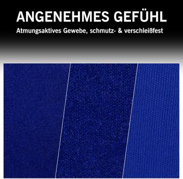 Universelles Autositzbezug-Set, atmungsaktiv, strapazierfähig, waschbar, 5-Sitzer-Schutzbezüge für Vordersitze und Kopfstützen, Schutz für den Fahrzeuginnenraum in allen vier Jahreszeiten, schmutzabweisend (Schwarz/Blau)