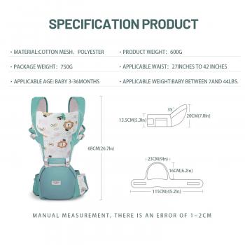 Babytrage für Neugeborene von 4 bis 20 kg