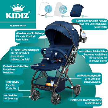 Kinderwagen Kinderbuggy klappbar