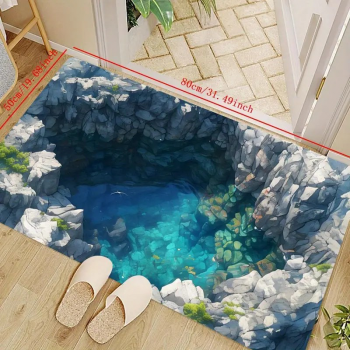 Fußmatte mit visueller Illusion