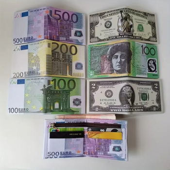 Geldbörse im Euro-Design