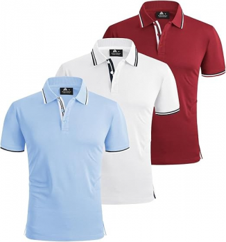 SwissWell Herren Poloshirt x3