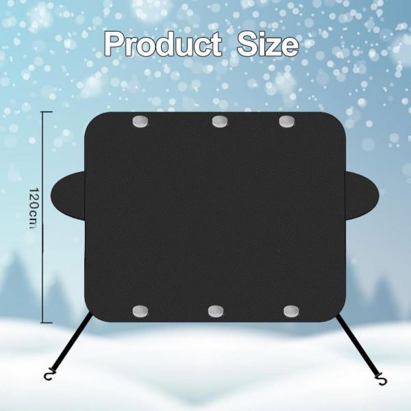 Windschutzscheibenabdeckung, Sonnenschutz für die Windschutzscheibe, Winter-Windschutzscheibenabdeckung, Magnetische Windschutzscheibenabdeckung gegen Strahlung, Sonne und Staub