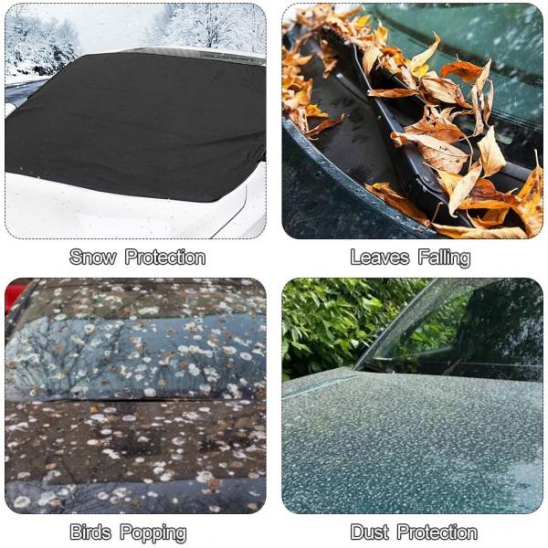 Windschutzscheibenabdeckung, Sonnenschutz für die Windschutzscheibe, Winter-Windschutzscheibenabdeckung, Magnetische Windschutzscheibenabdeckung gegen Strahlung, Sonne und Staub