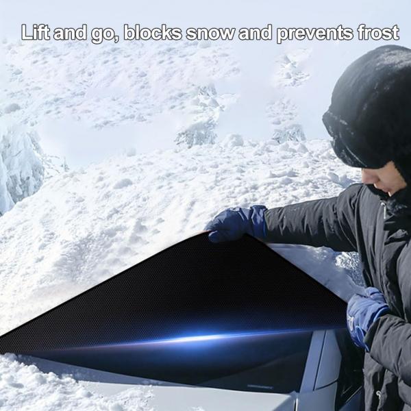 Windschutzscheibenabdeckung, Sonnenschutz für die Windschutzscheibe, Winter-Windschutzscheibenabdeckung, Magnetische Windschutzscheibenabdeckung gegen Strahlung, Sonne und Staub