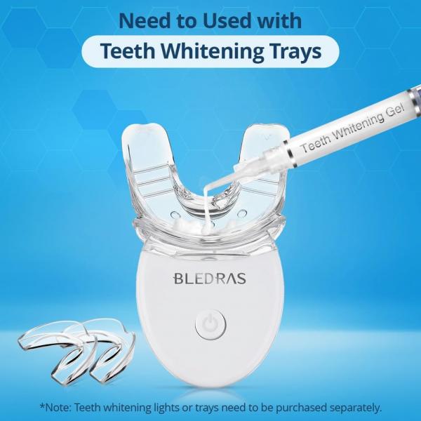 Zahnaufhellungsgel Nachfüllpackung (10 Stück) – Professionelles Aufhellungsgel mit beruhigender Formel für schnelle und schmerzfreie Zahnaufhellung – sanft und sicher für empfindliche Zähne