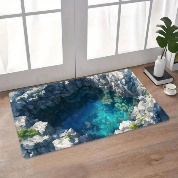 Fußmatte mit visueller Illusion