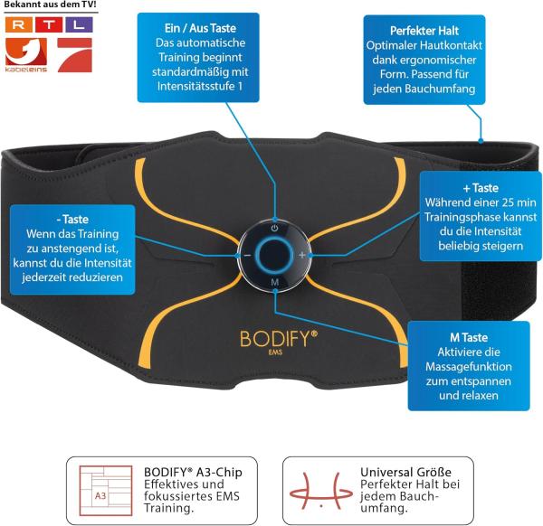 EMS Bauchtrainer Pro