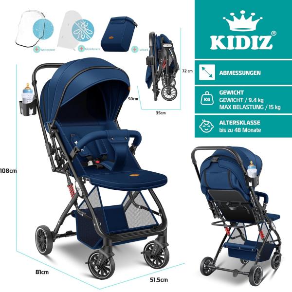 Kinderwagen Kinderbuggy klappbar