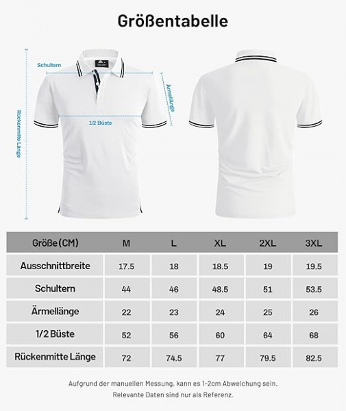 SwissWell Herren Poloshirt x3