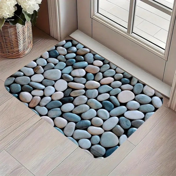 Bodenmatte mit Steinmuster