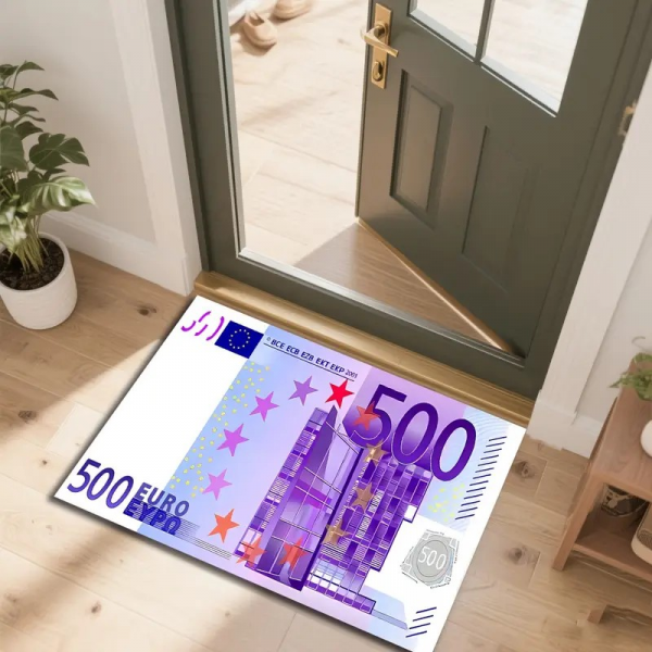 500 Euro Design Fußmatte