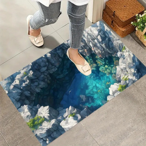 Fußmatte mit visueller Illusion