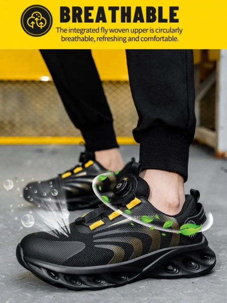 Sicherheitsschuhe Stahlkappe S3 Arbeitsschuhe Sneaker Sportliche 42
